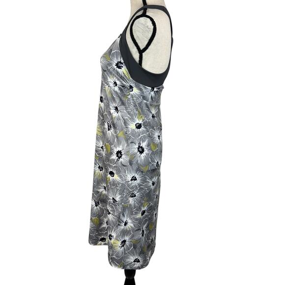 Patagonia Medium Morning Glory Dress Floral Stretch Cross-Back Straps Scoop Neck - Picture 6 of 9